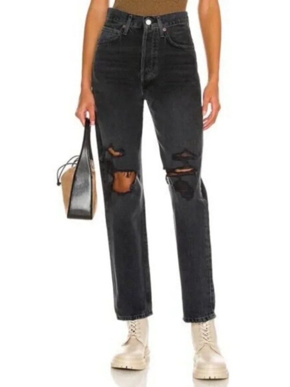 Agolde 90s Mid Rise Loose in Vagabond Size 25